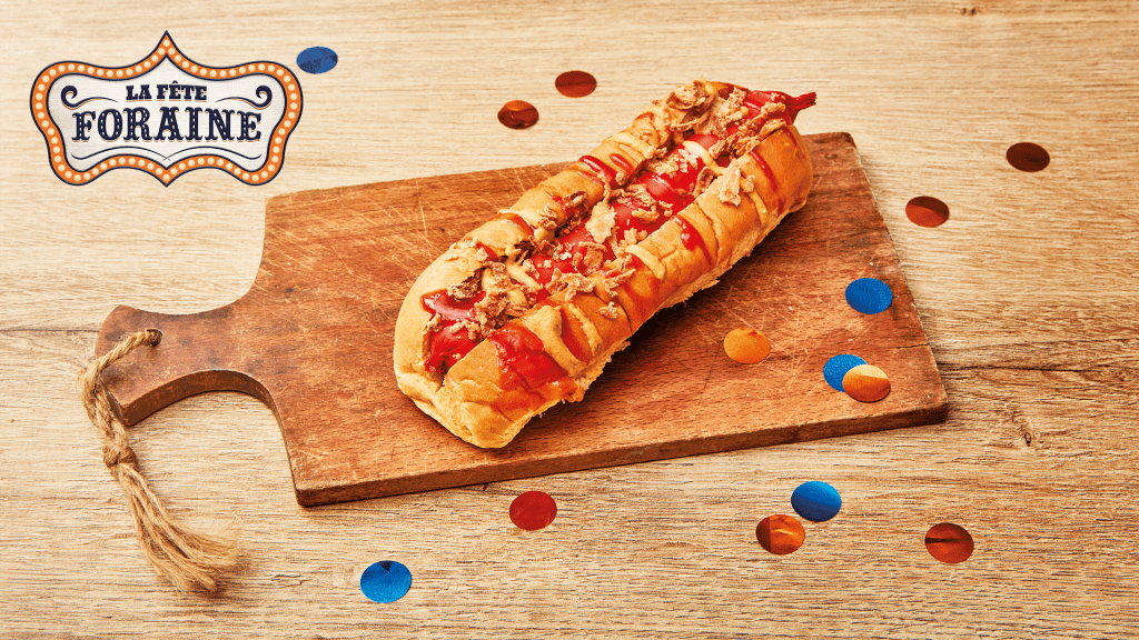Du 11 avril au 30 juin 2023, BCHEF vous emmène à la Fête Foraine avec trois nouveautés, à découvrir en exclusivité : les hot-dogs Le Classique, Le Cheesy et L’Iconique !
